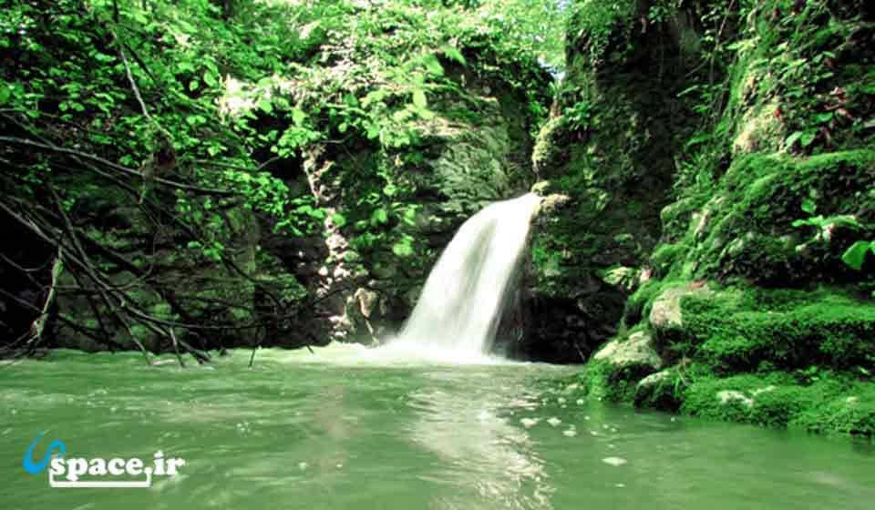 آبشار های کوه سر - تنکابن- مازندران